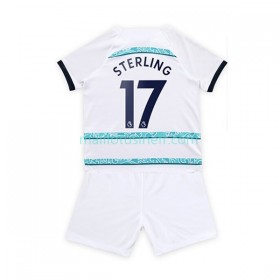 Maillot de Foot Chelsea Sterling 17 Extérieur 2022-23 - Enfant